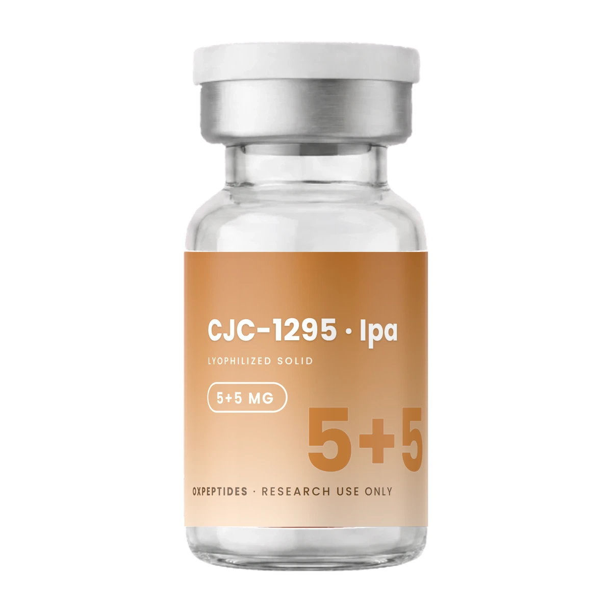Cjc-1295 · Fiolka CJC-1295 / Ipamorelin — liofilizat, etykieta OXpeptides