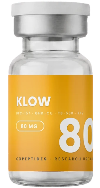 KLOW 80 mg — liofilizowany peptyd badawczy, fiolka OXpeptides