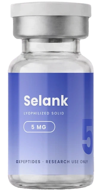 Selank 5 mg — liofilizowany peptyd badawczy, fiolka OXpeptides