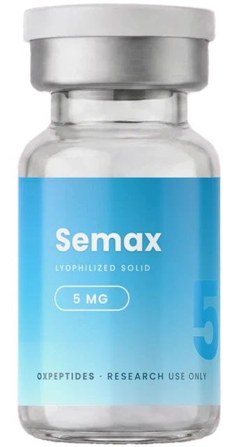 Semax 5 mg — liofilizowany peptyd badawczy, fiolka OXpeptides